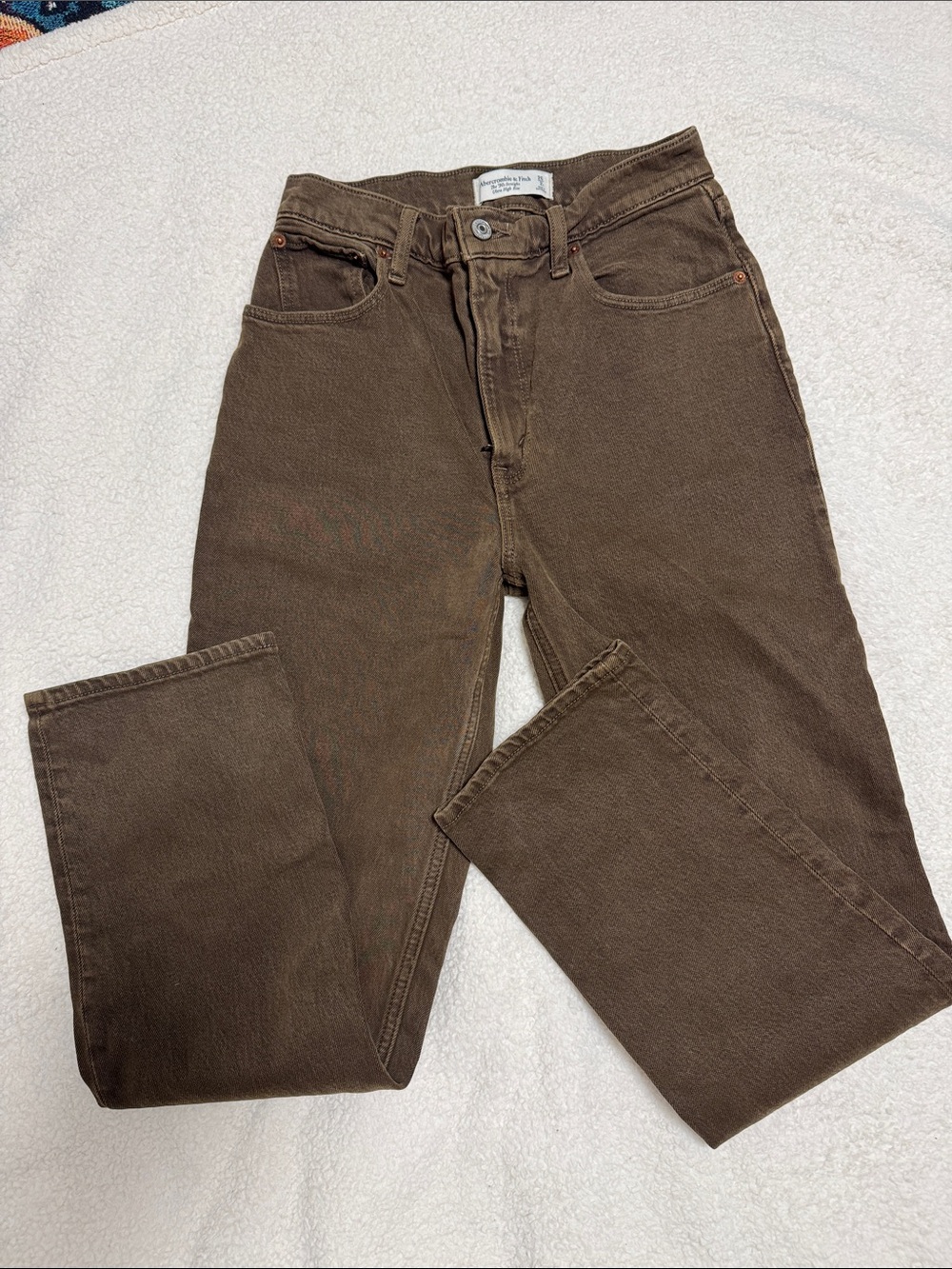 Abercrombie & Fitch 90’s Straight Ultra High Rise